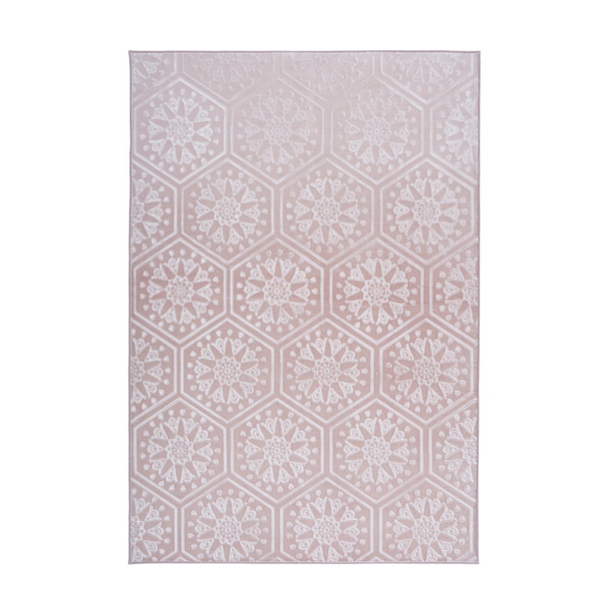 Hochflorteppich „Monroe 200“, rosa