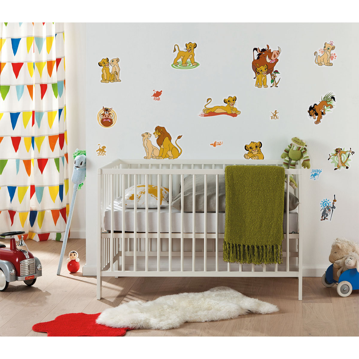 Komar  Wandtattoo Lion King Circle of Life 50x70 cm