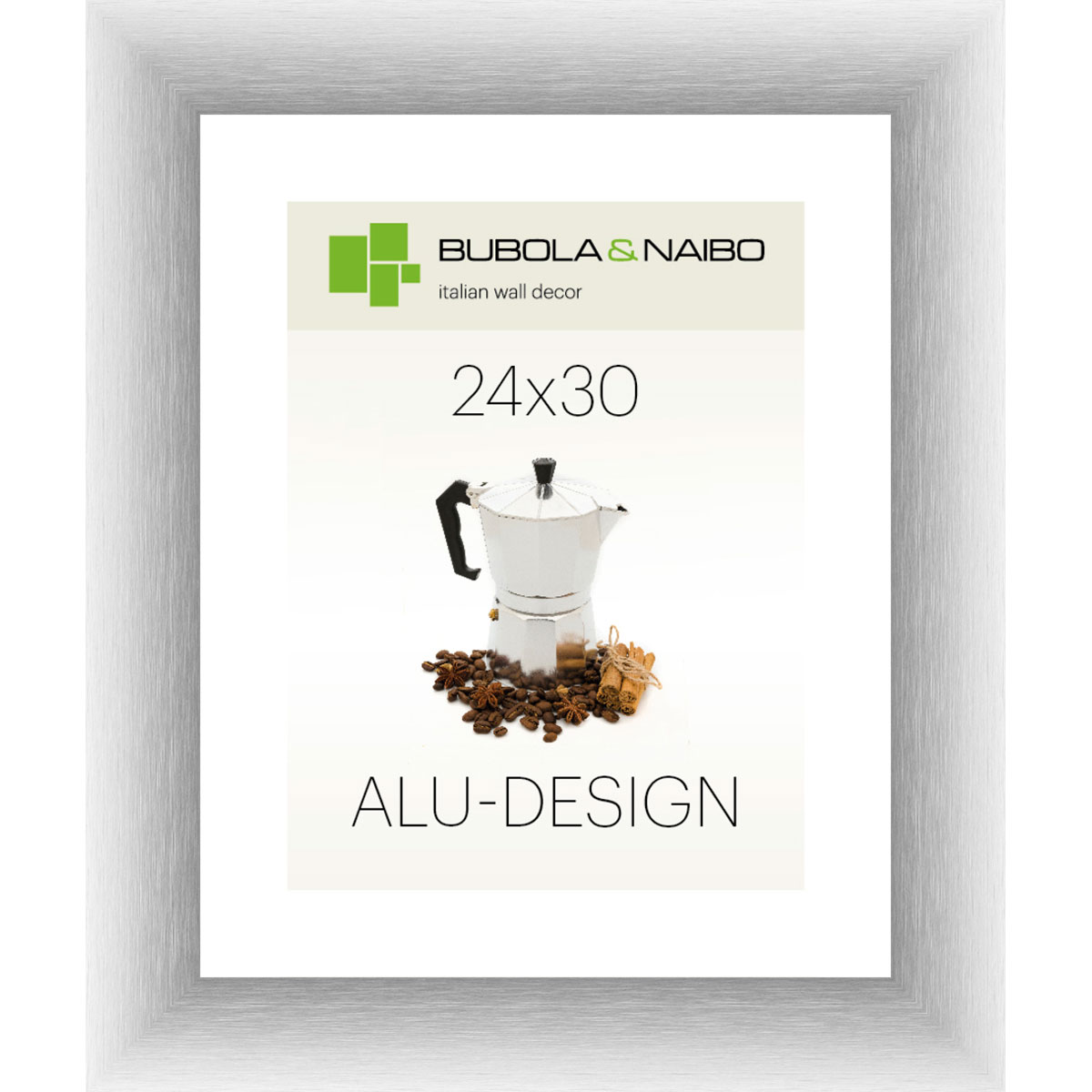 Alu-Rahmen AL02 24 x 30 cm Silber
