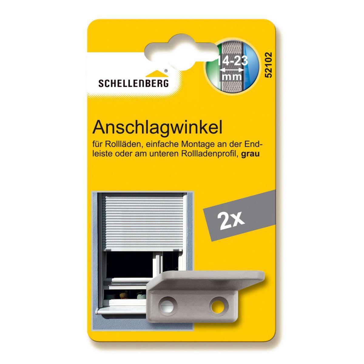 Schellenberg Anschlagwinkel für Rolläden Bild 2