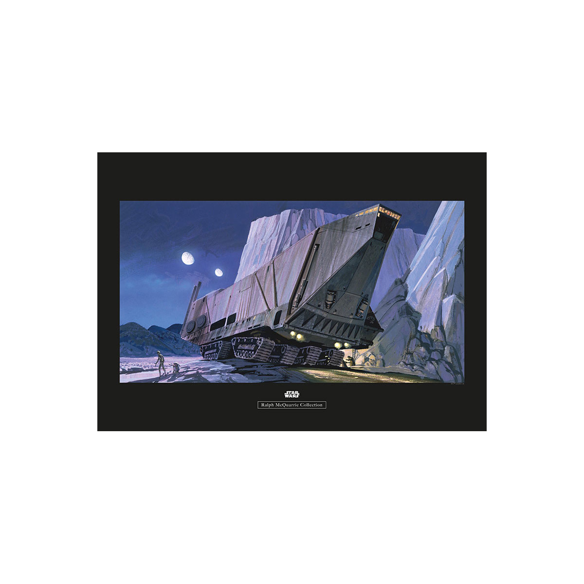 Komar  Wandbild Star Wars Classic Sandcrawler 70x50 cm Bild 2