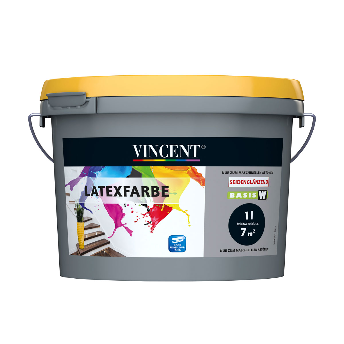 Vincent  WandfarbeLatexfarbe MIX IT! seidenglänzend 1 l