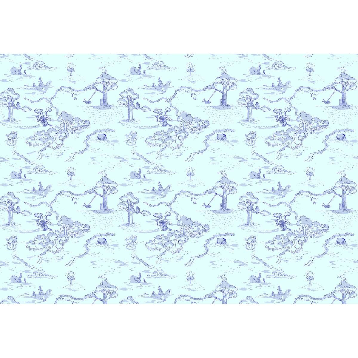 Komar  Vlies Fototapete Winnie the Pooh Pat 400x280 cm Bild 2