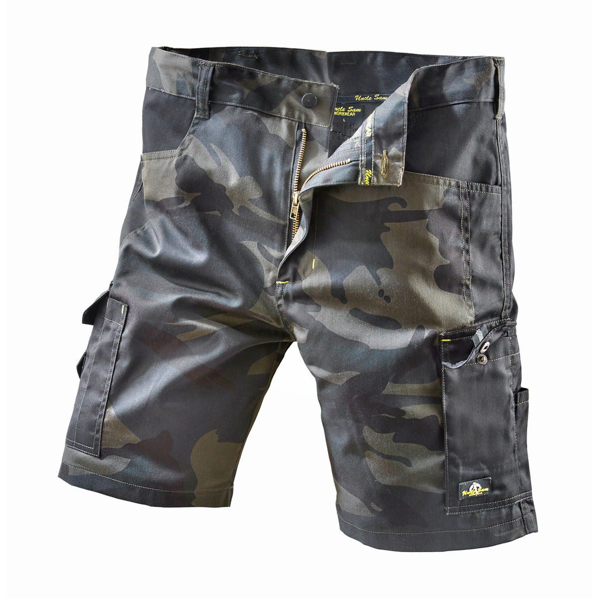 Terrax Workwear Arbeits-Shorts oliv/schwarz Größe 60
