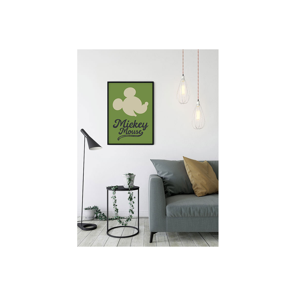Komar  Wandbild Mickey Mouse Green Head 40x50 cm Bild 8