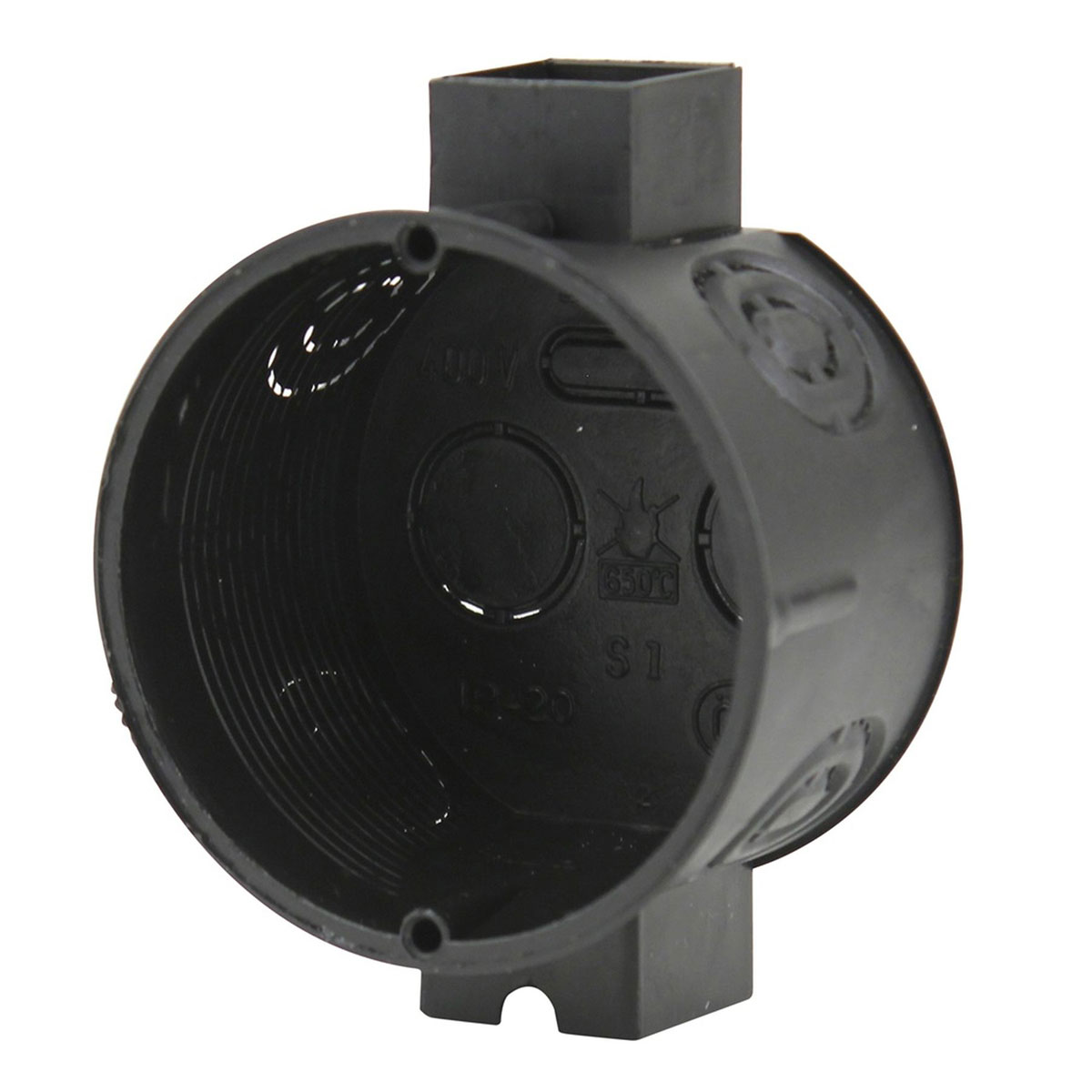 UP-Schalterdose 40 mm schwarz