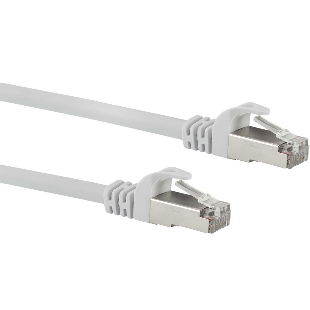 Schwaiger Netzwerkkabel CAT6 250Mhz 1Gbit/s 0,5m weiß Bild 3