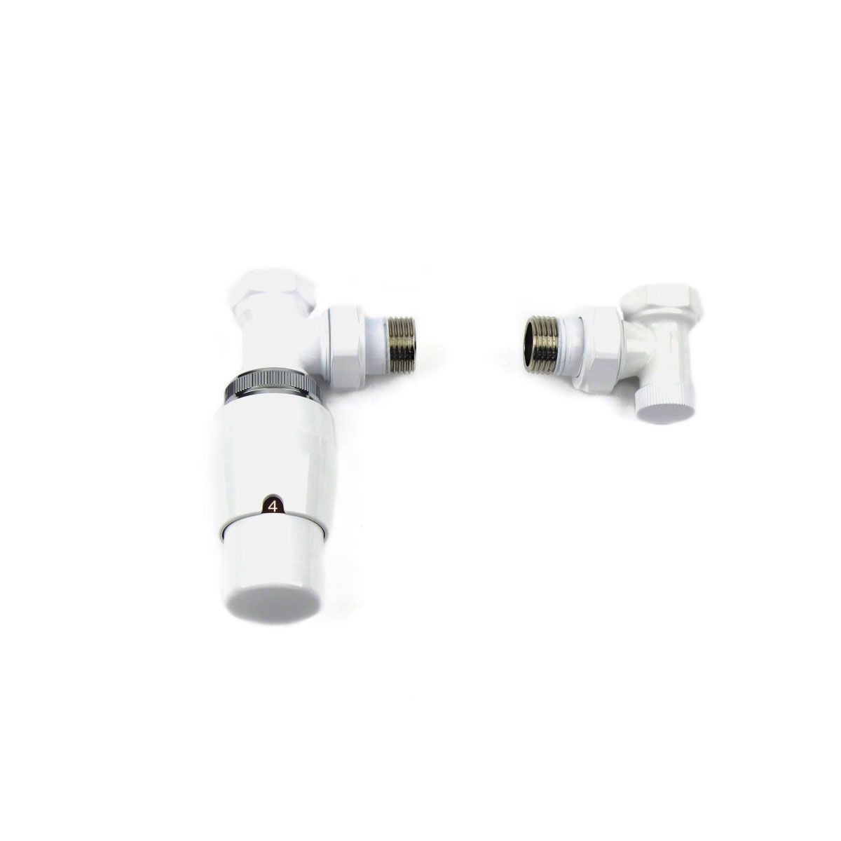 Ximax  Heizkörper Zubehör Thermostatset Elegant Eck-Ausführung 16 mm Anthrazit