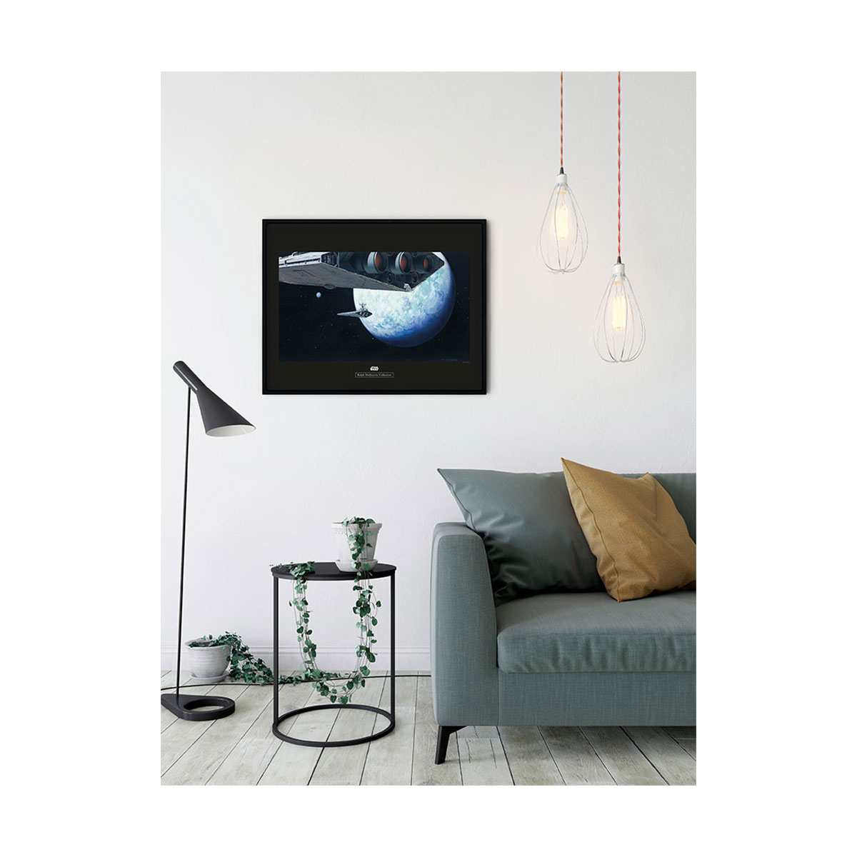 Komar  Wandbild Star Wars Classic Hoth Orbit 40x30 cm Bild 4