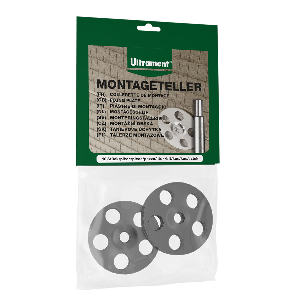 Ultrament Montageteller 10 St/Beutel