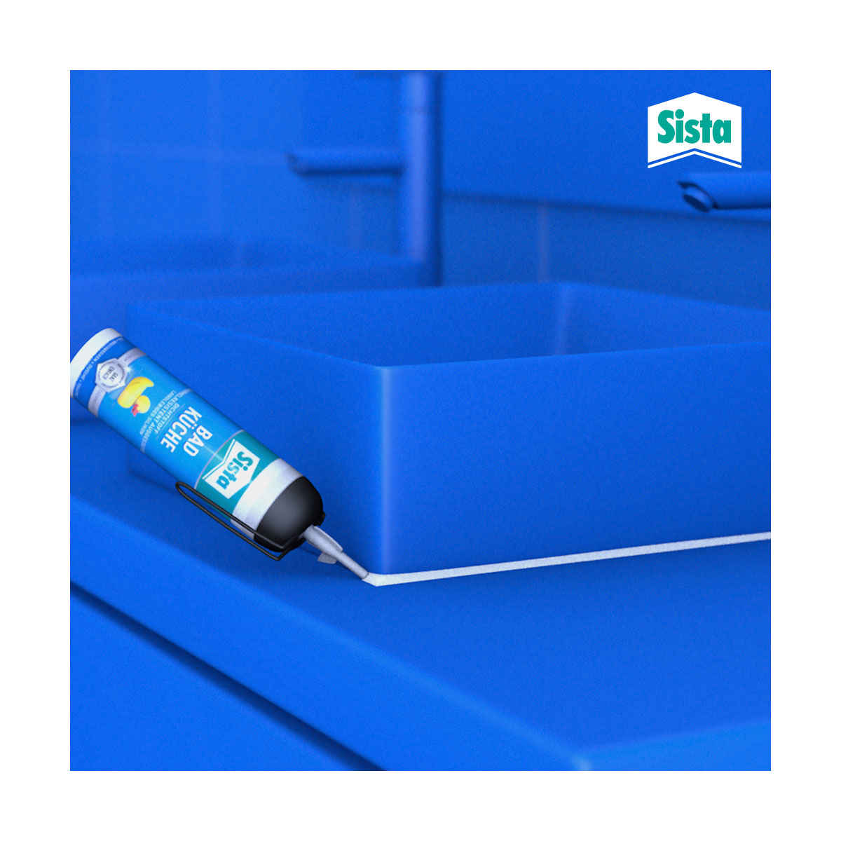 Henkel Sista Silikon Bad und Küche 100 ml transparent Bild 5