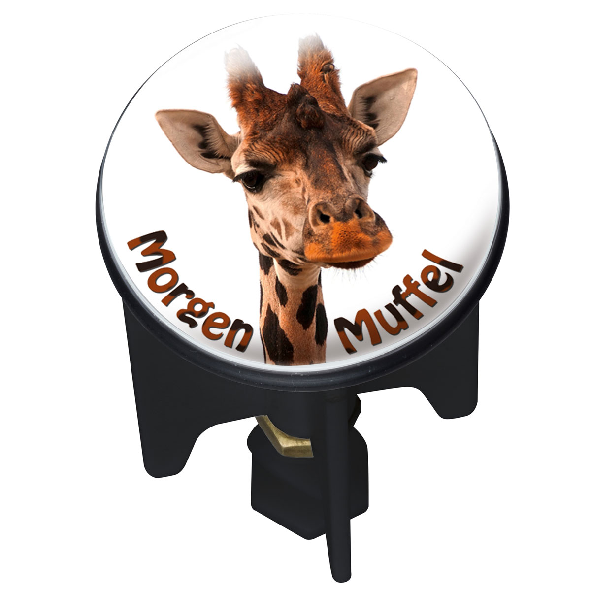 Wenko Waschbeckenstöpsel Pluggy Morgenmuffel