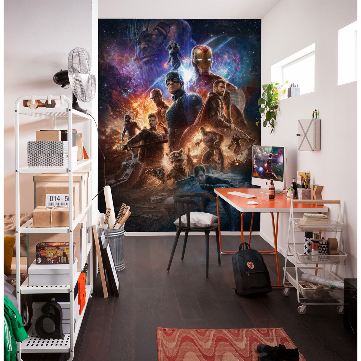 Komar  Vlies Fototapete Avengers Battle of Worlds 200x280 cm