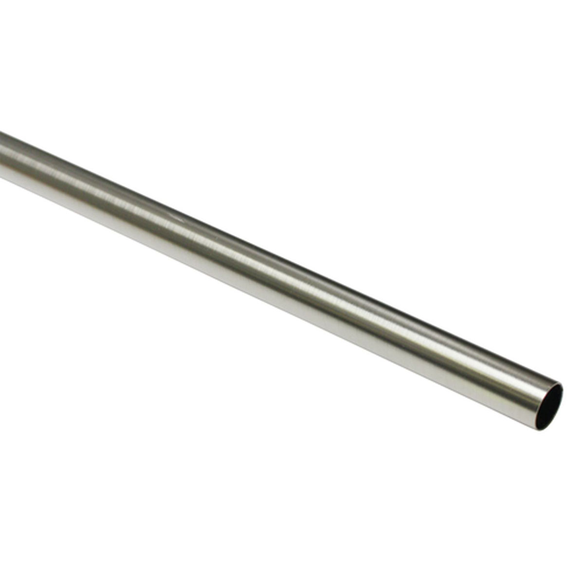 Gardinia Gardinenstange Chicago 240 cm Durchmesser 20 mm Edelstahl-optik