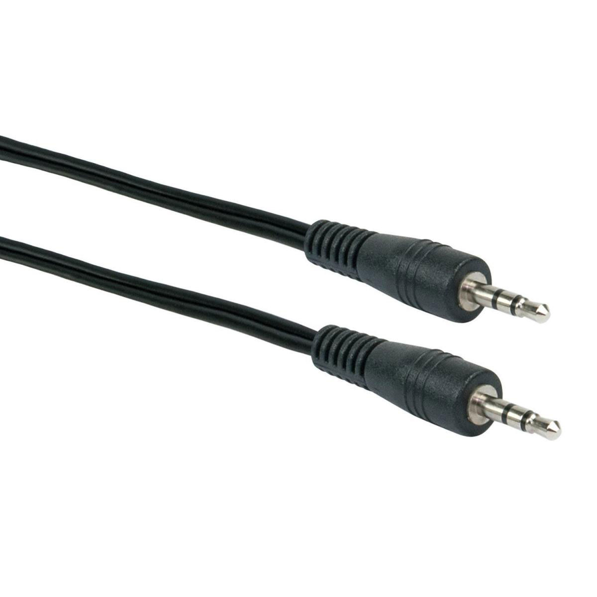 Schwaiger A-Audio-Anschlusskabel Stereo 3m schwarz Bild 2