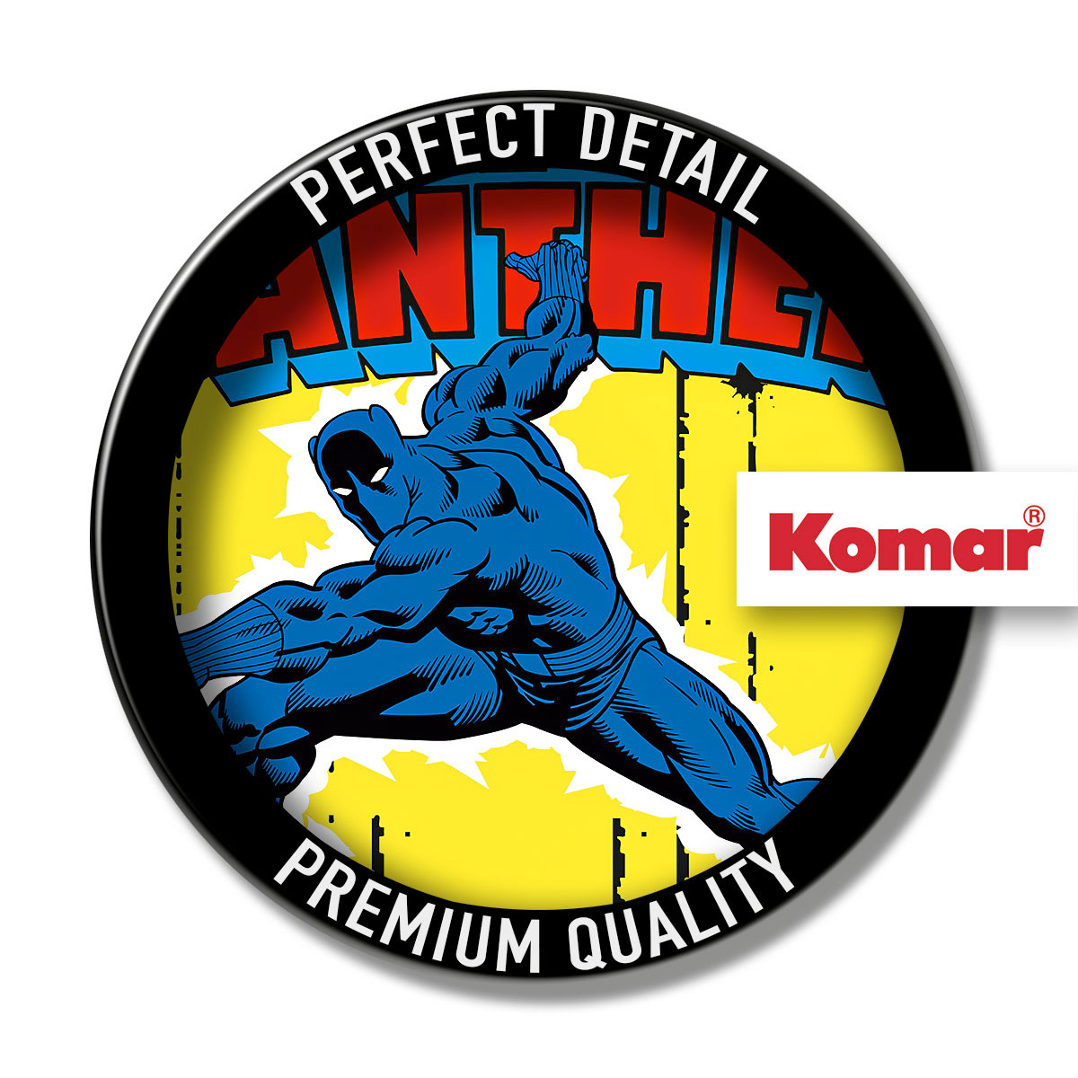 Komar  Wandtattoo Black Panther Comic Classic 50x70 cm Bild 3