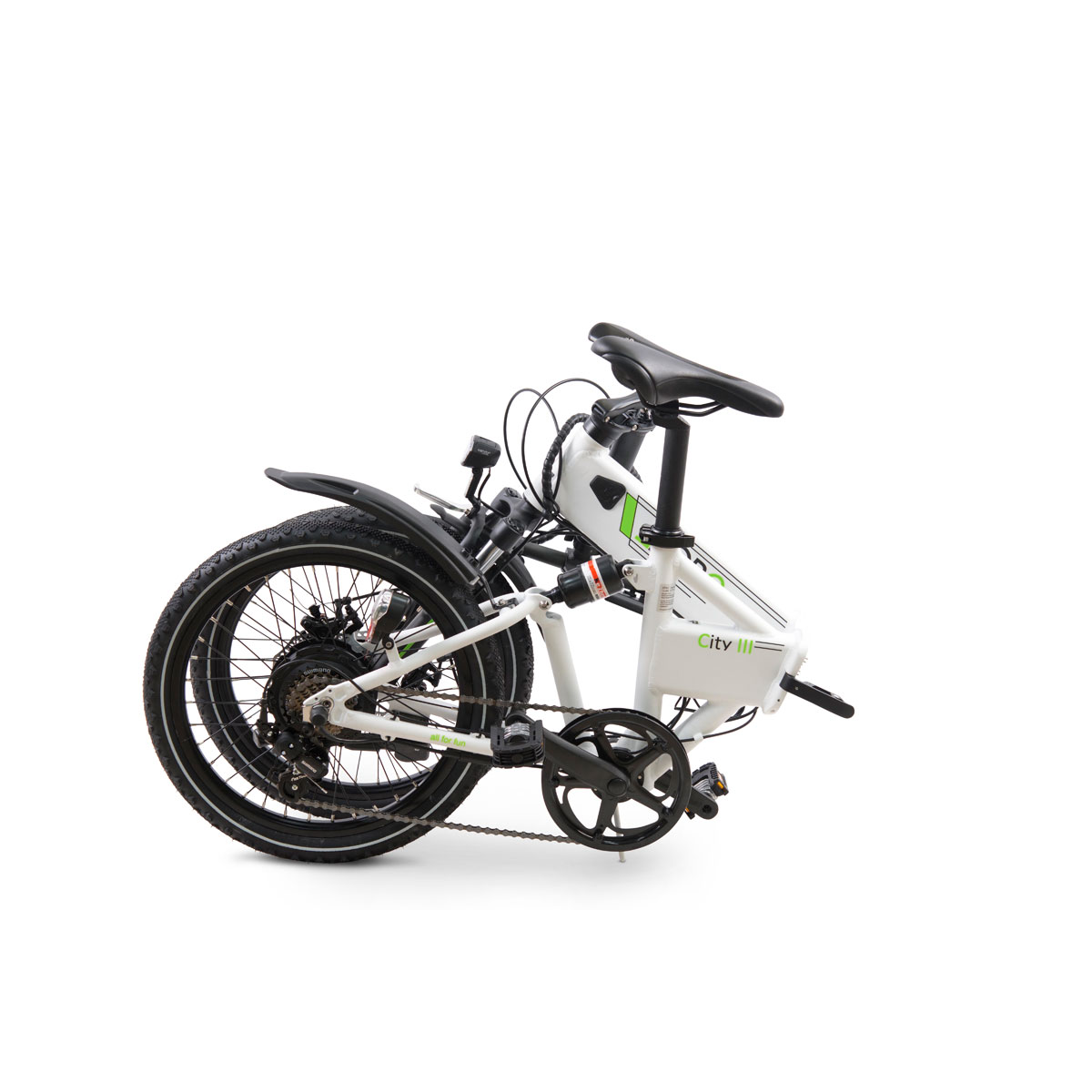 LLobe City E-Bike „III“ , faltbar, weiß Bild 3