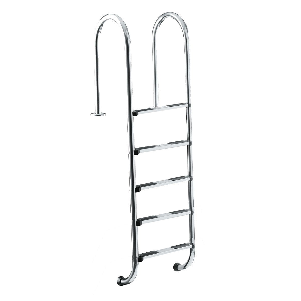 Tiefbeckenleiter weit Beckentiefe 150 cm 4 Stufen Bild 1