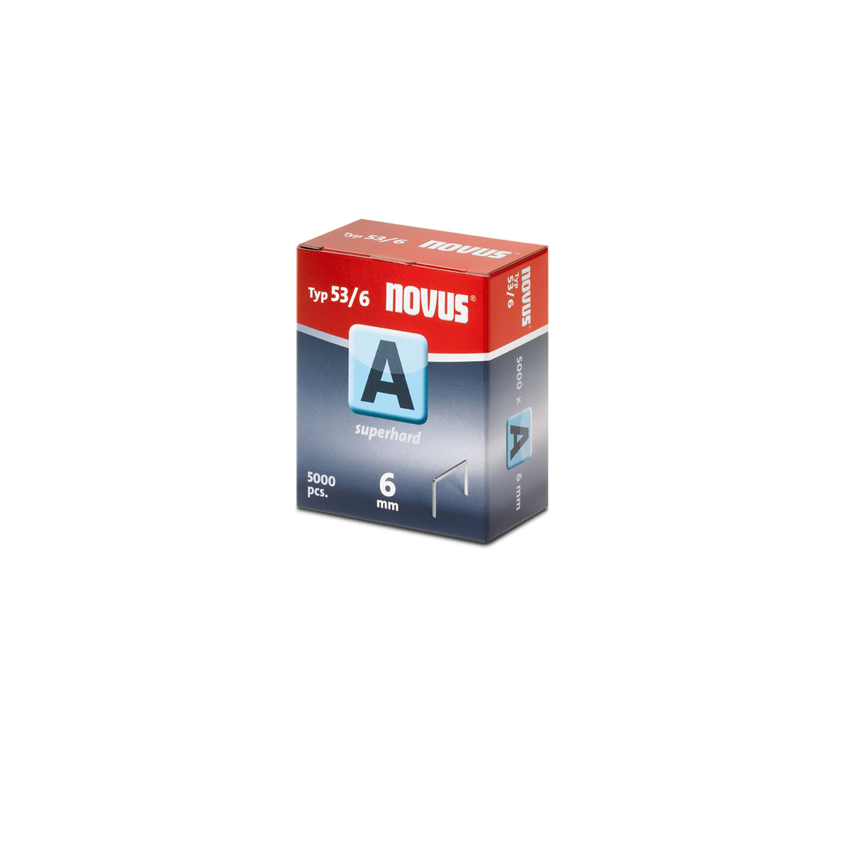 Novus Feindrahtklammer A Typ 53/6 GP 6 mm