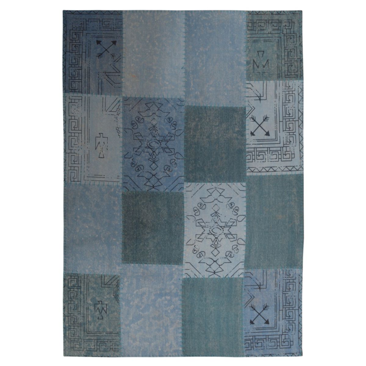 Lyrical 210 Multi / Blau 120cm x 170cm