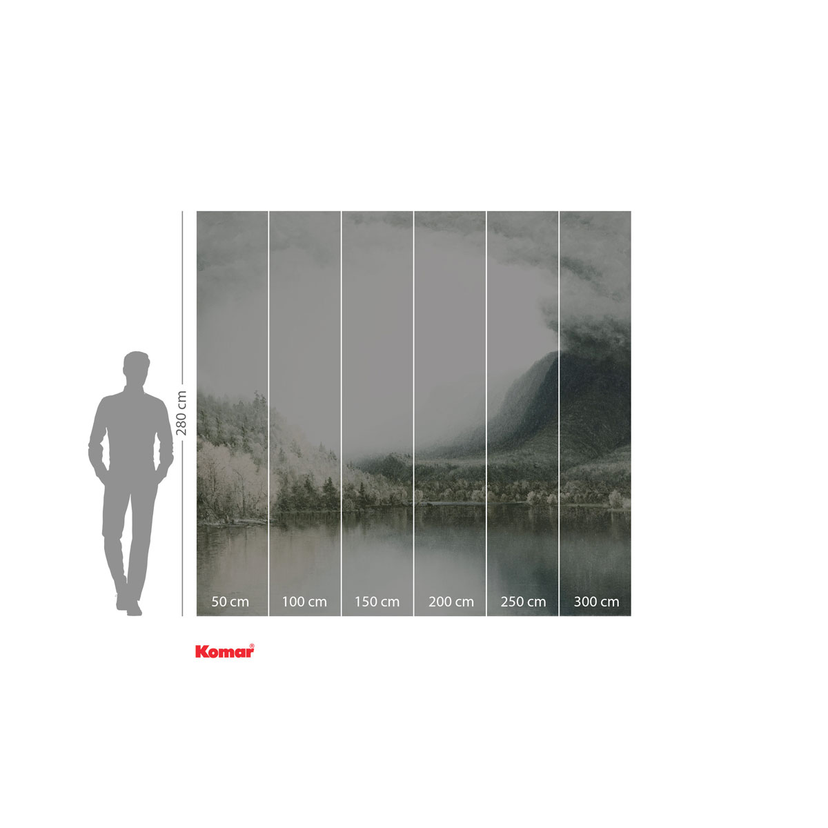 Komar  Vlies Fototapete Journey 300x280 cm Bild 3