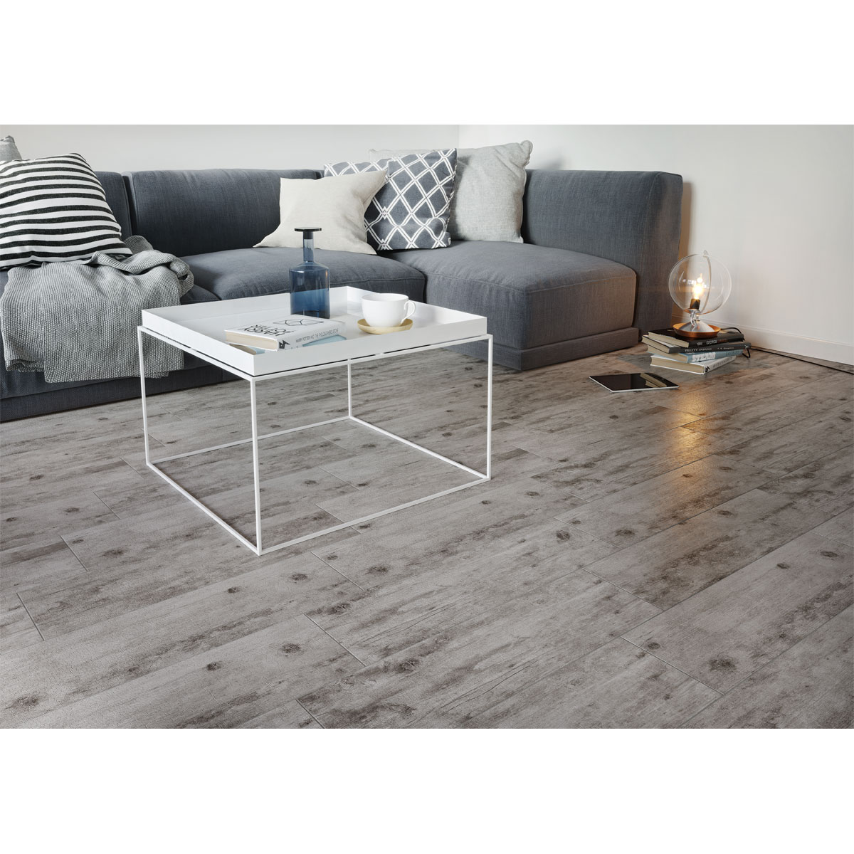 Bodenfliese Vintagewood hellgrau Bild 8