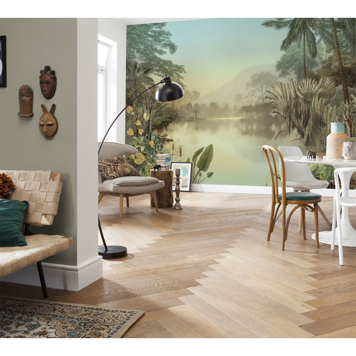 Komar  Vlies Fototapete Lac Tropical 400x270 cm