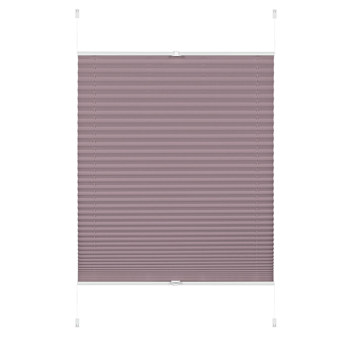 Gardinia Easyfix Plissee Greta 50 x 130 cm perlmuttrosa Bild 1