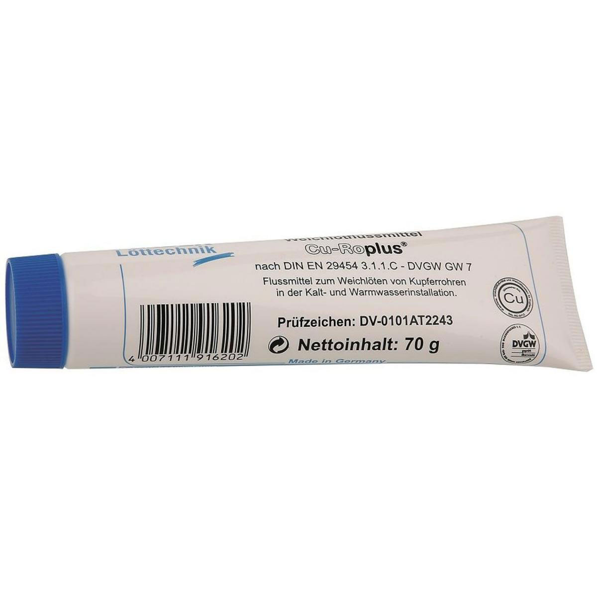 Kirchhoff DVGW-Weichlötflussmittel 70 g