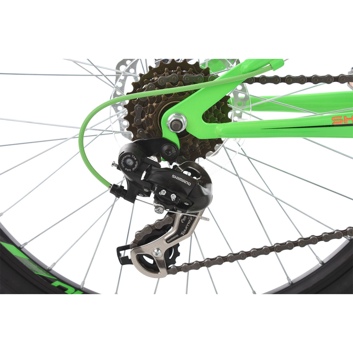 KS Cycling Jugend-Mountainbike Xtraxx Fully grün-orange Bild 3