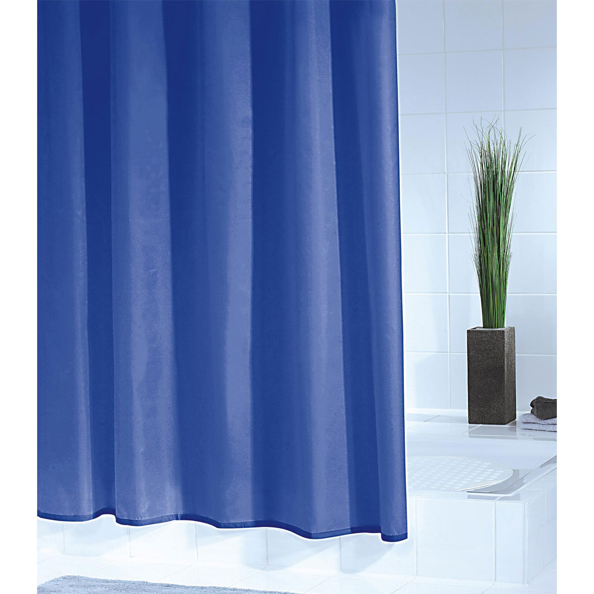 Valblue  Duschvorhang Universal Folie 120 x 200 cm ultramarinblau Bild 2