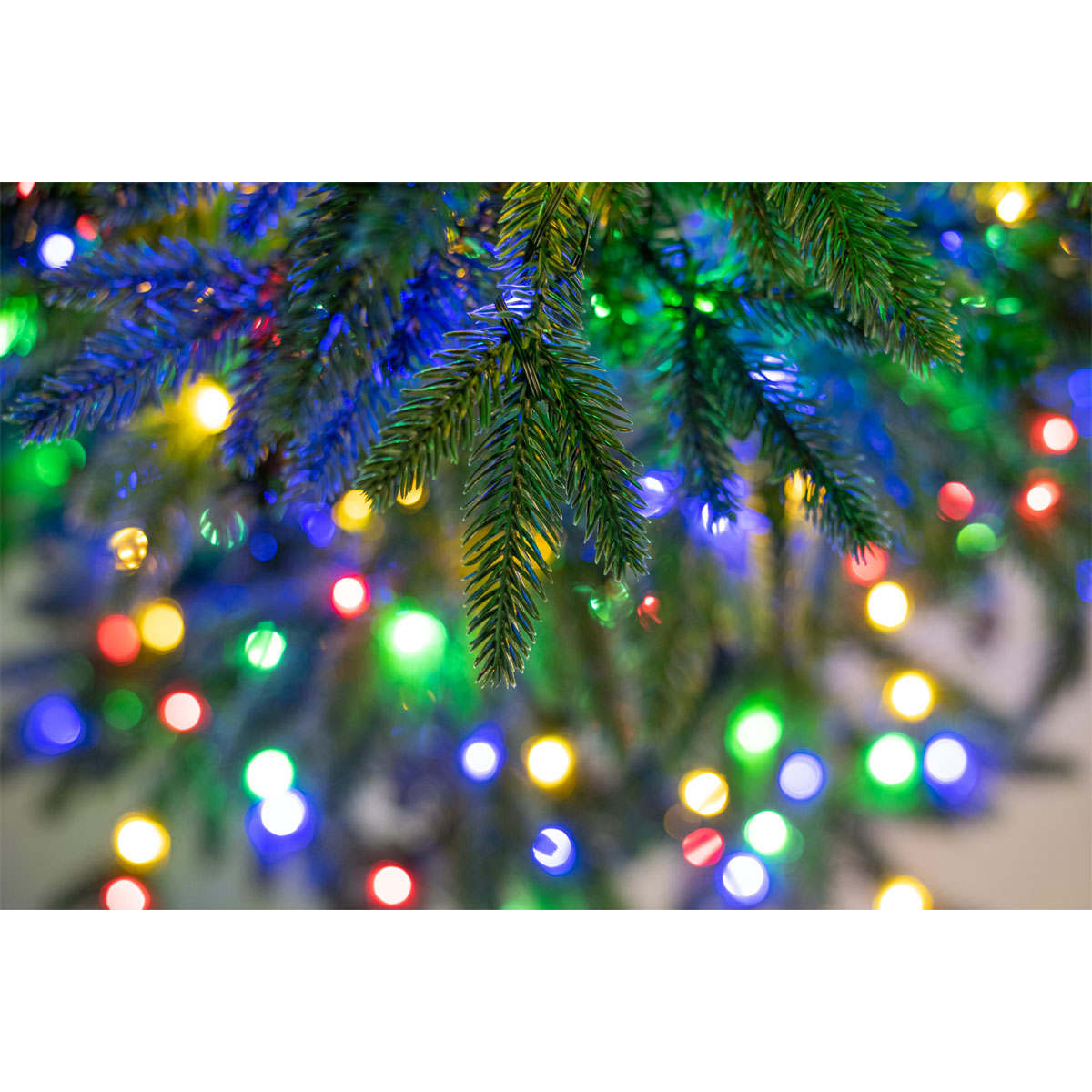 Künstlicher Weihnachtsbaum Sherwood Fichte inkl. LEDs 150 cm Grün Bild 5