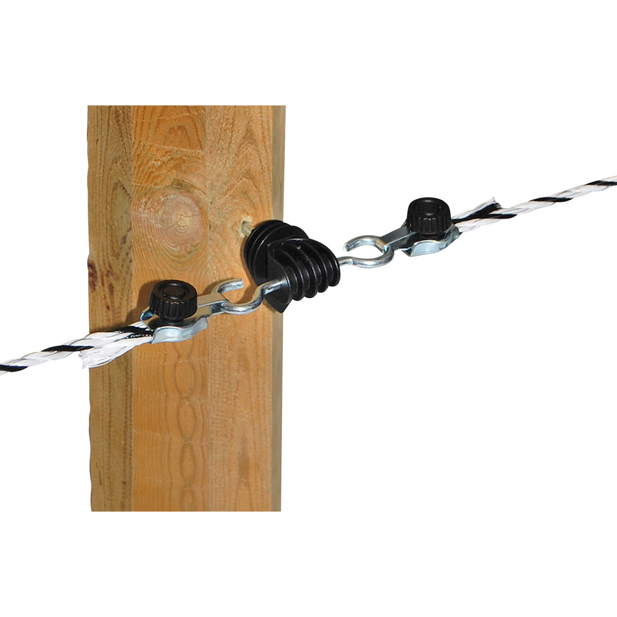 Weidezaunseil TopLine 200 m Durchmesser 6 mm schwarz-weiß Bild 6