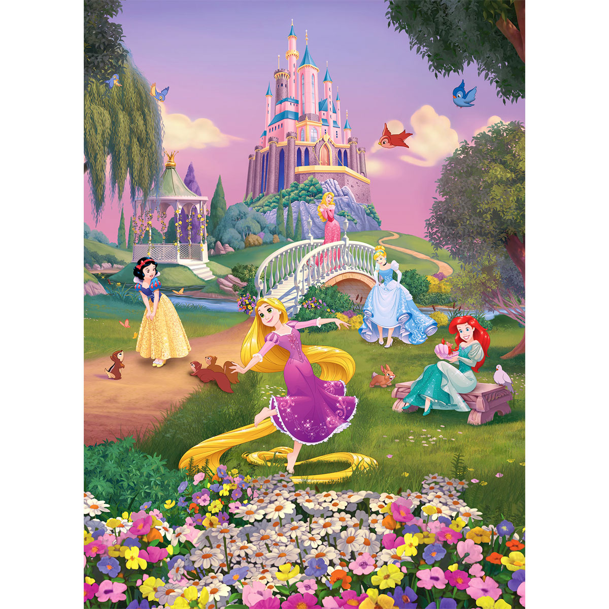 Komar  Papier Fototapete Disney Princess Sunset 184x254 cm Bild 2