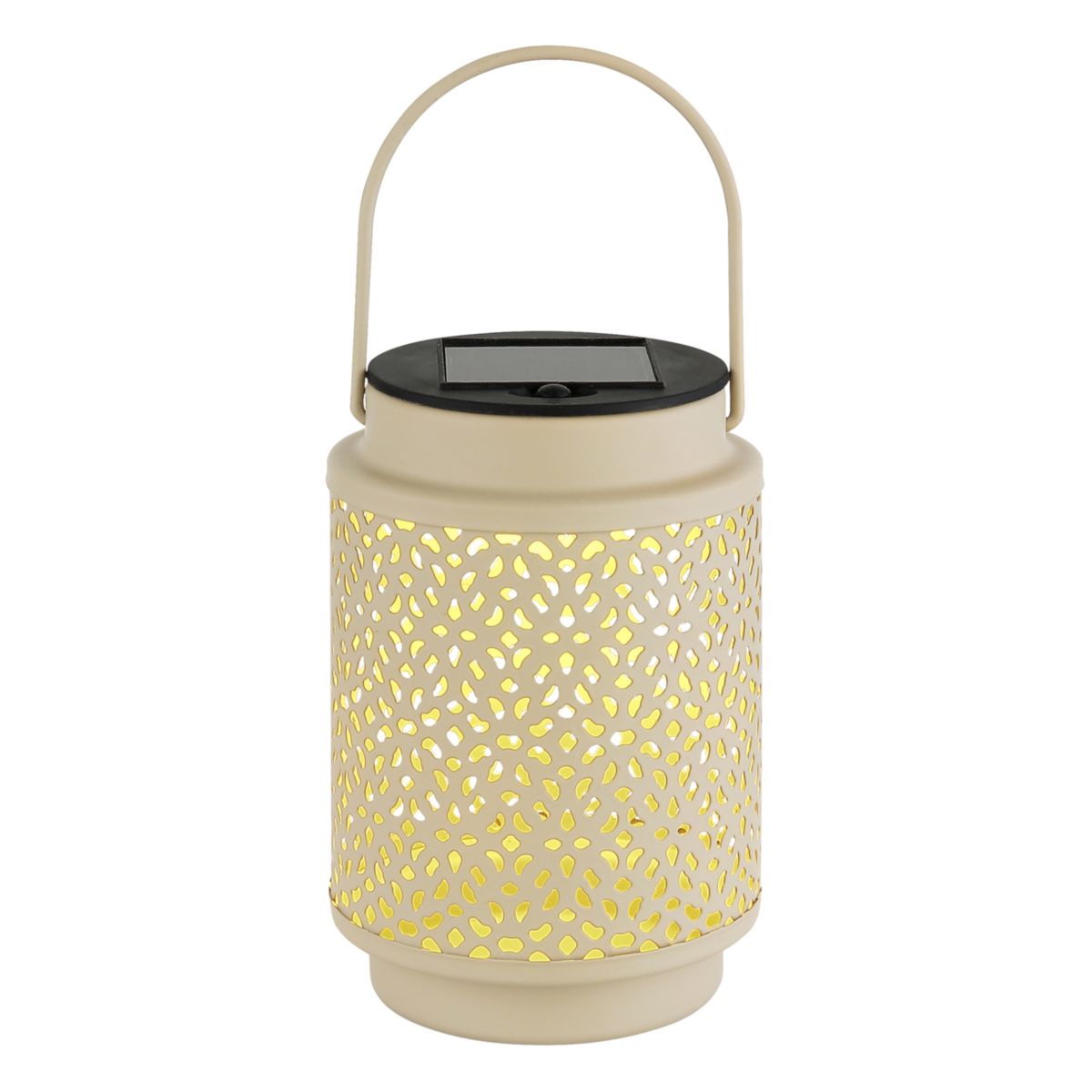 Flector LED Solar Laterne Lina sand 10 x 8 cm