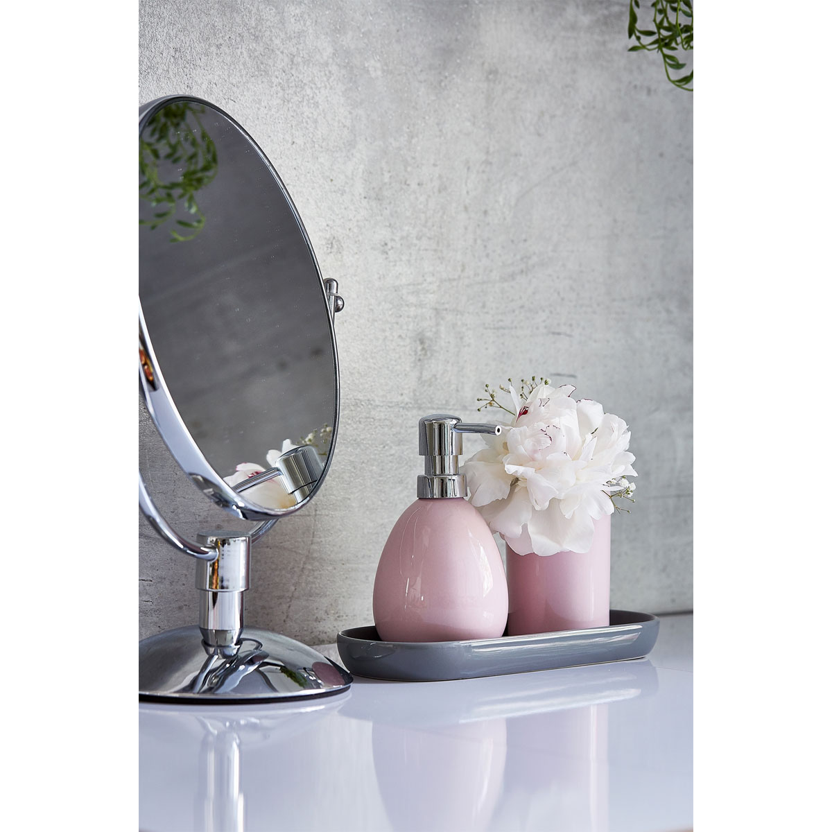 Wenko Seifenspender Polaris Pastel Rose 390 ml Bild 6