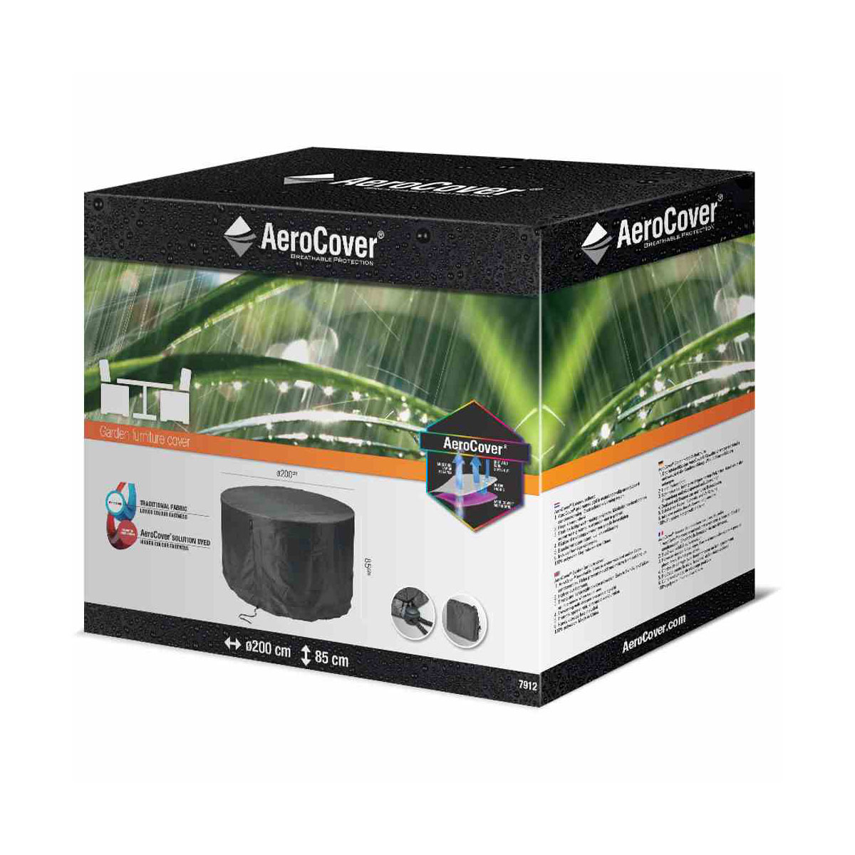 Sitzgruppenhülle AeroCover Durchmesser 200 x 85 cm atmungsaktiv