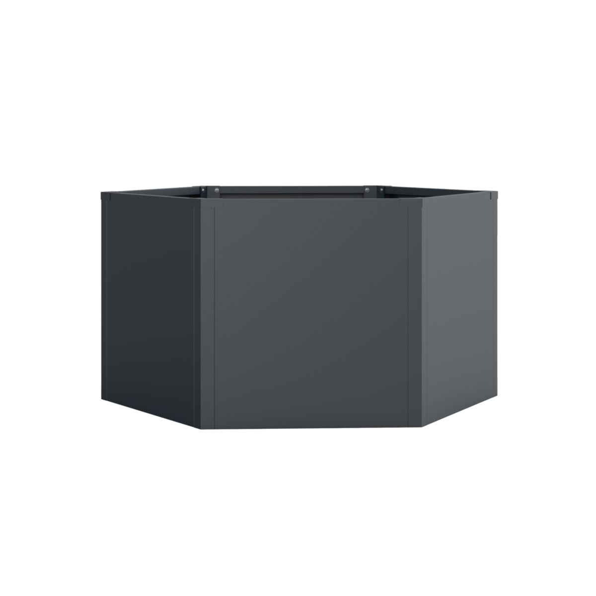 Westmann Metall Hochbeet 6-eckig Varia 52 Anthrazit|100x100x52cm Bild 4