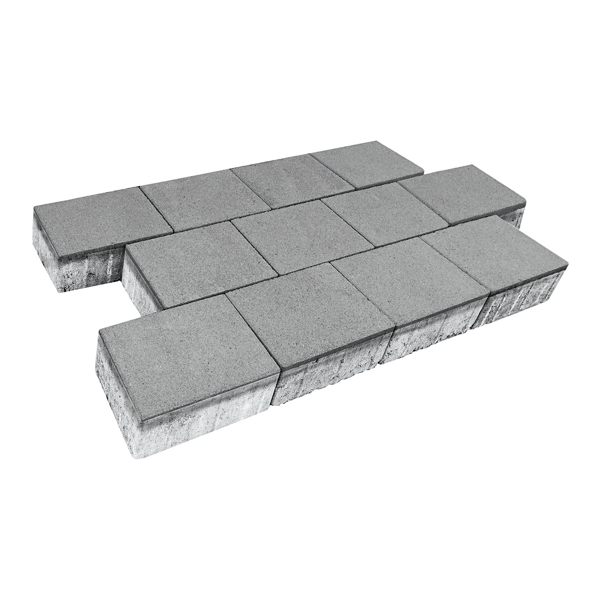 Lusit  Rechteckpflaster mit Fase grau 10 x 20 x 8 cm Bild 2