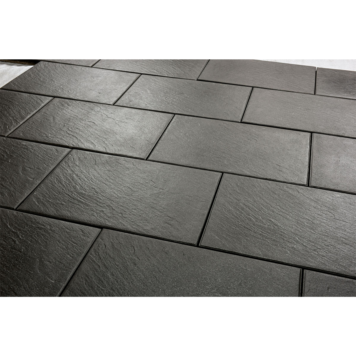 Terrassenplatte Schiefer anthrazit 60 x 40 x 3,8 cm Bild 2