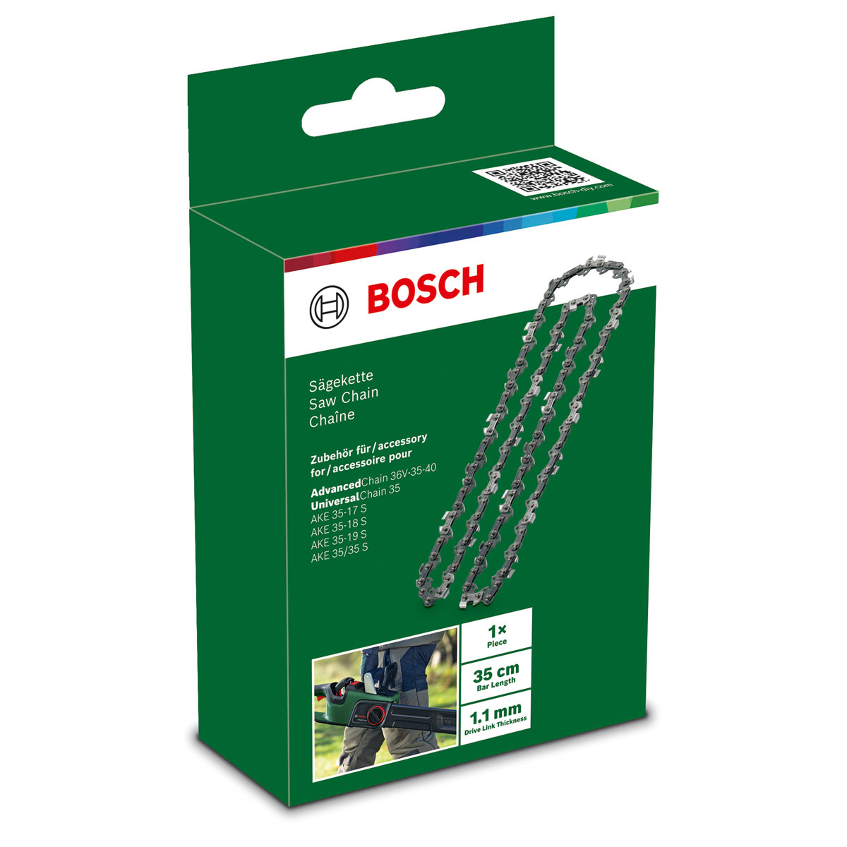 Bosch  Sägekette für AKE 35 S 1,1 mm Bild 2