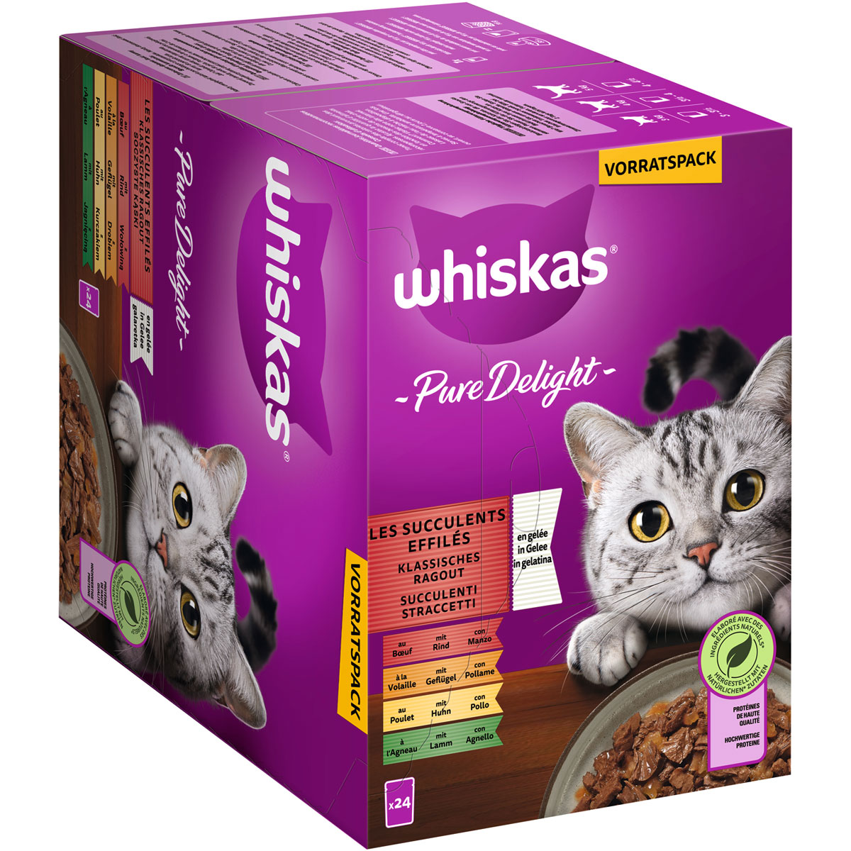 Whiskas Multipack Pure Delight in Gelee 24 x 85 g Bild 3