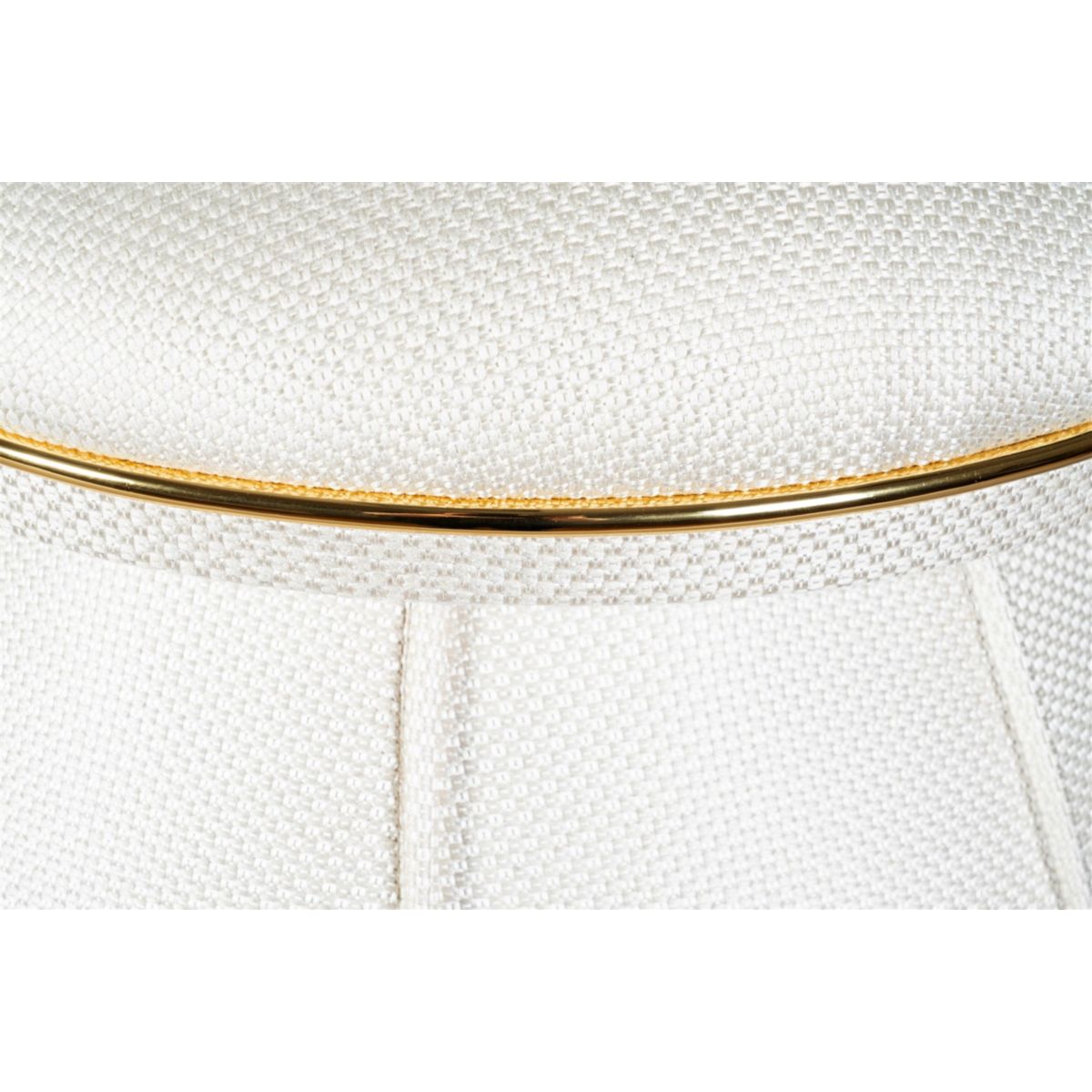 Hocker Corin 145 elfenbein gold Bild 4