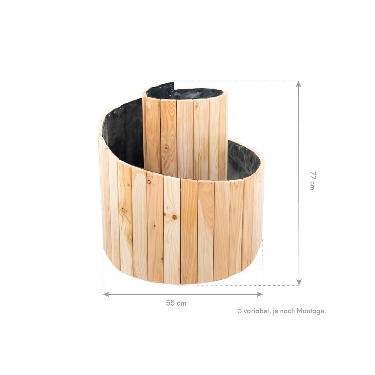 Westmann Kräuterspirale Luise 55x55x77cm Bild 8