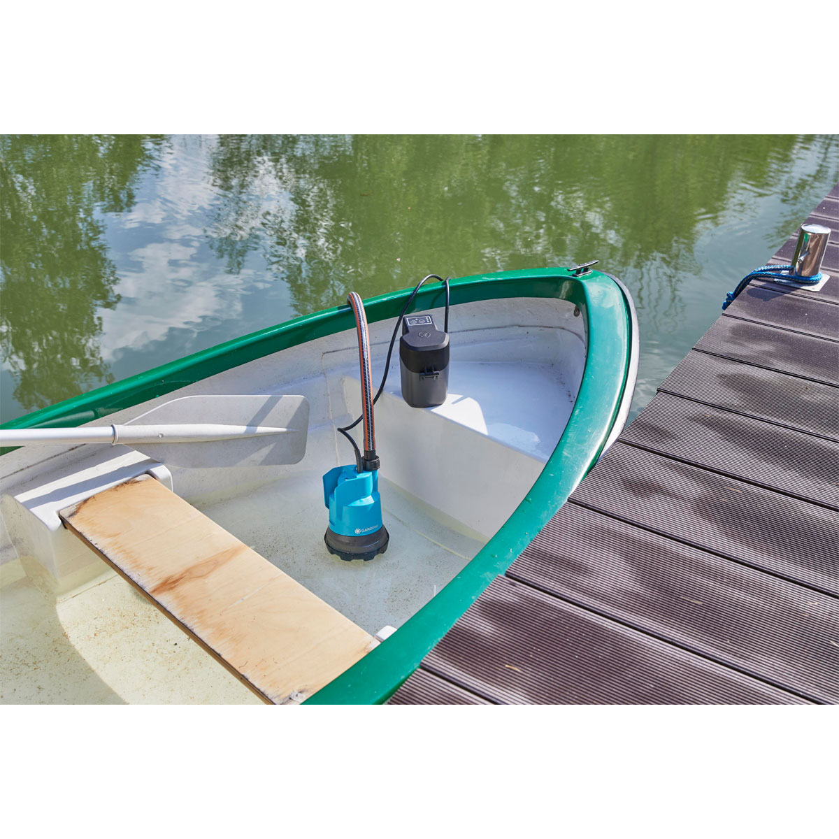 Gardena  Akku-Klarwasser-Tauchpumpe 2000/2 18V P4A solo Bild 4