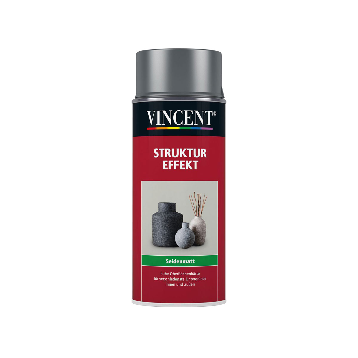 Vincent Struktur Effekt seidenmatt anthrazit 400 ml Bild 1