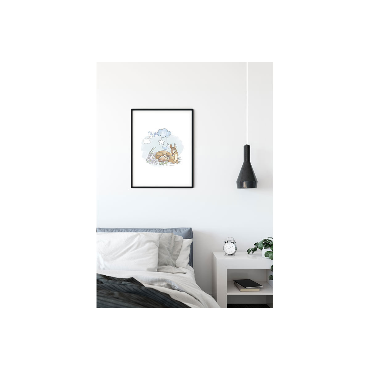 Komar  Wandbild Bambi Good Night 40x50 cm Bild 3