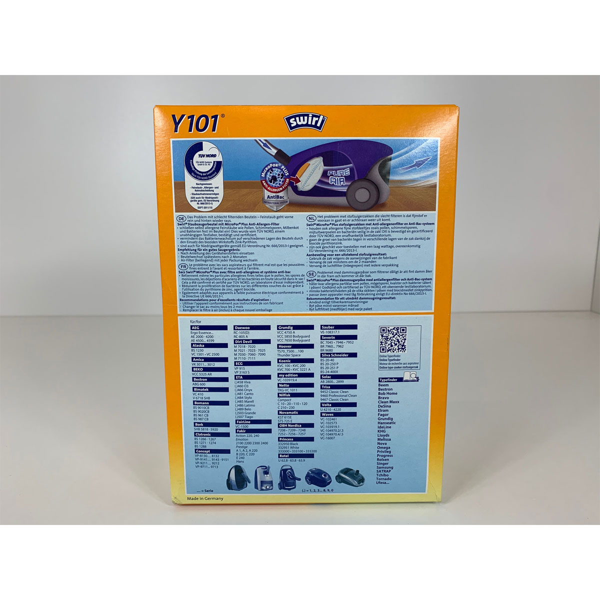 Staubsauger-Beutel Y 101 EcoPor Bild 2