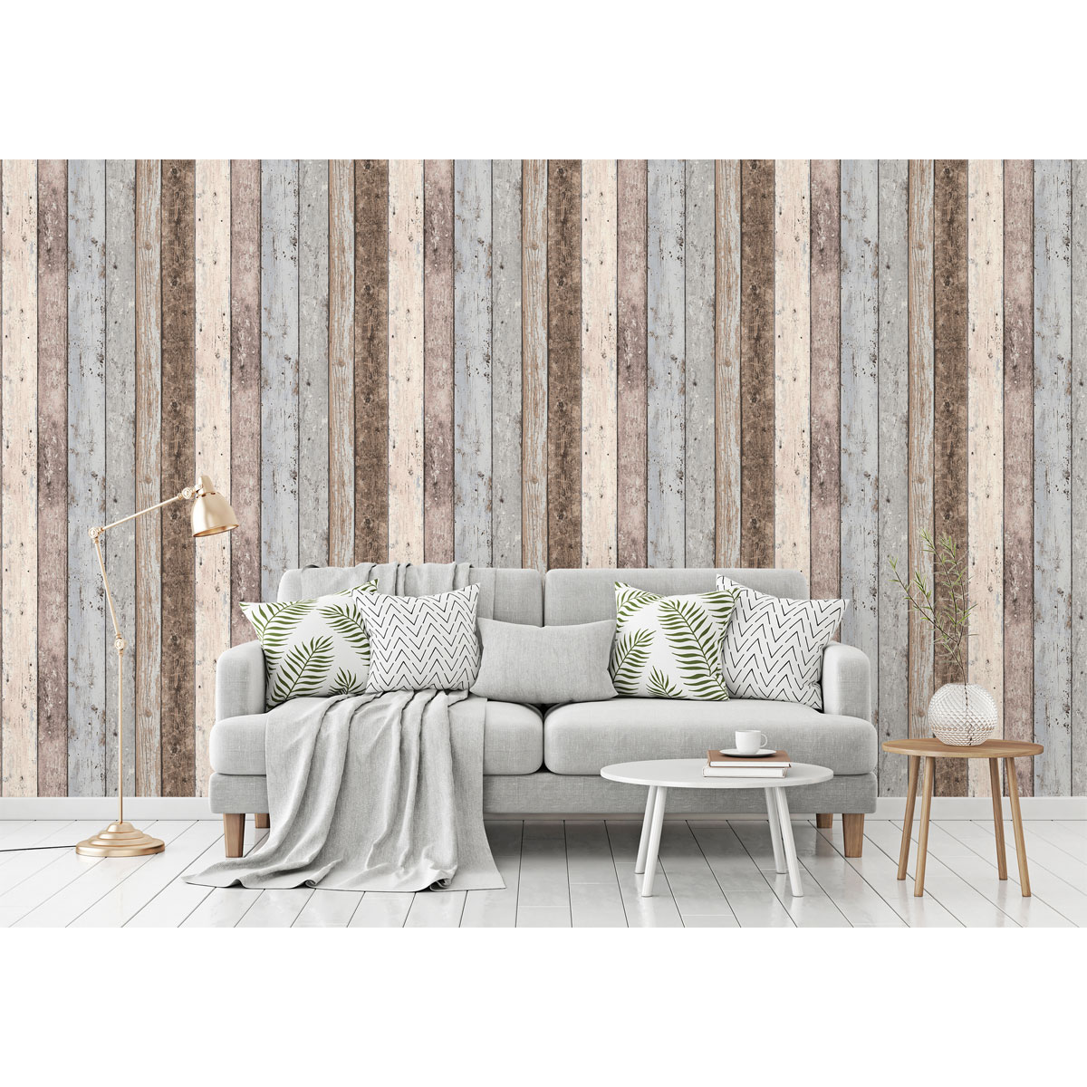 AS Creation  Vliestapete Elements Holztapete Bretter braun 10,05m x 0,53m Bild 4