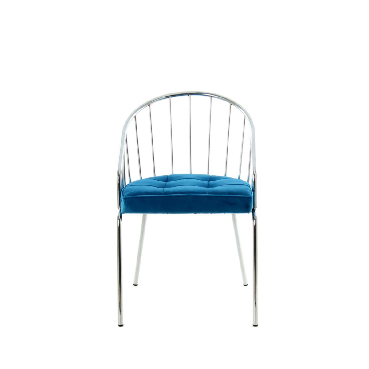 Stuhl Palma 110 blau chrom Bild 2